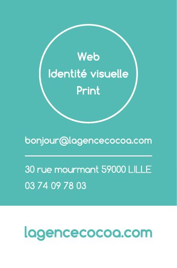 Carte de visite cocoa