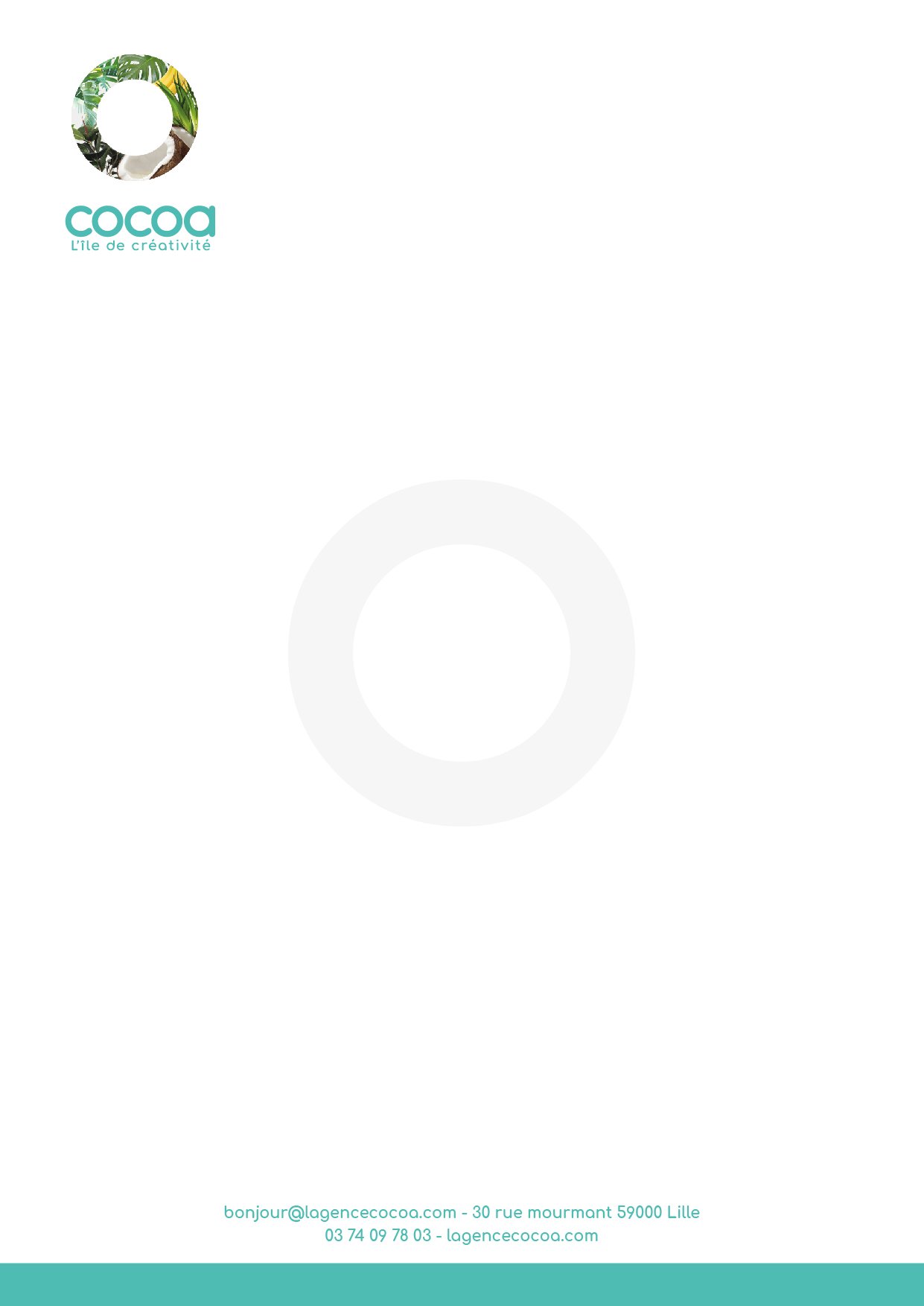COCOA papier à lettres